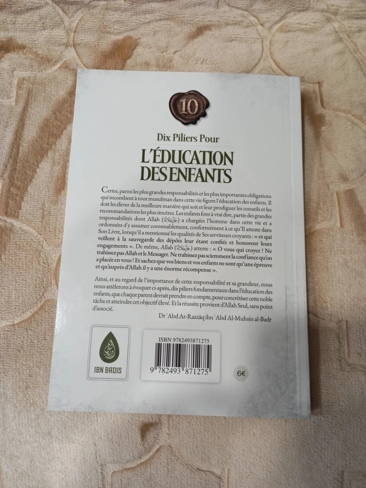 Dix piliers pour l'éducation des enfants – photo 2